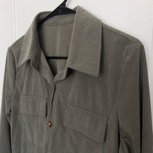 Olive Corduroy Jacket